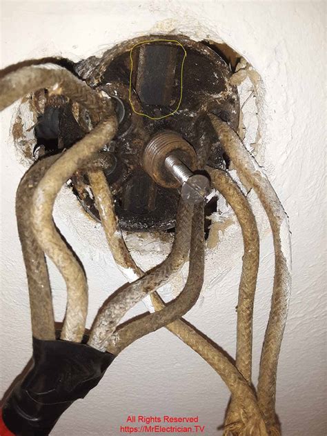 replacing old junction box|replacing a ceiling electrical box.